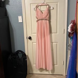 Pink Sparkly Prom Dress